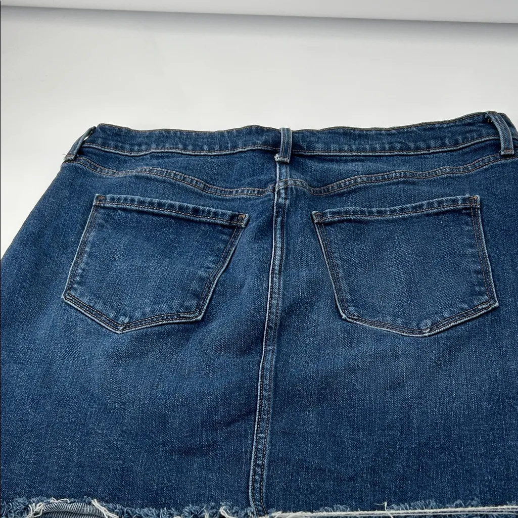 Old Navy Blue Denim Skirt - Image 5