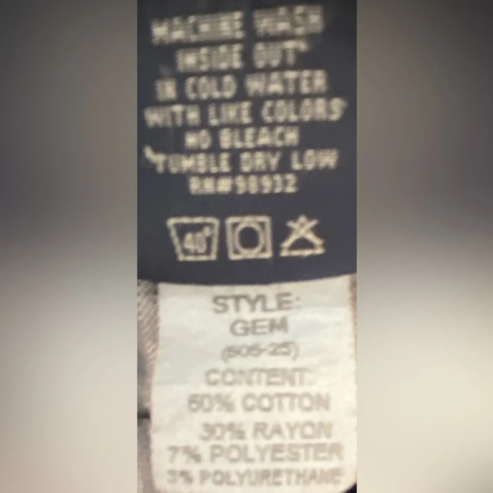 Principle Denim THE GEM Indigo Skinny Cropped Slit Jeans Women's Sz 25 Blue - Image 12