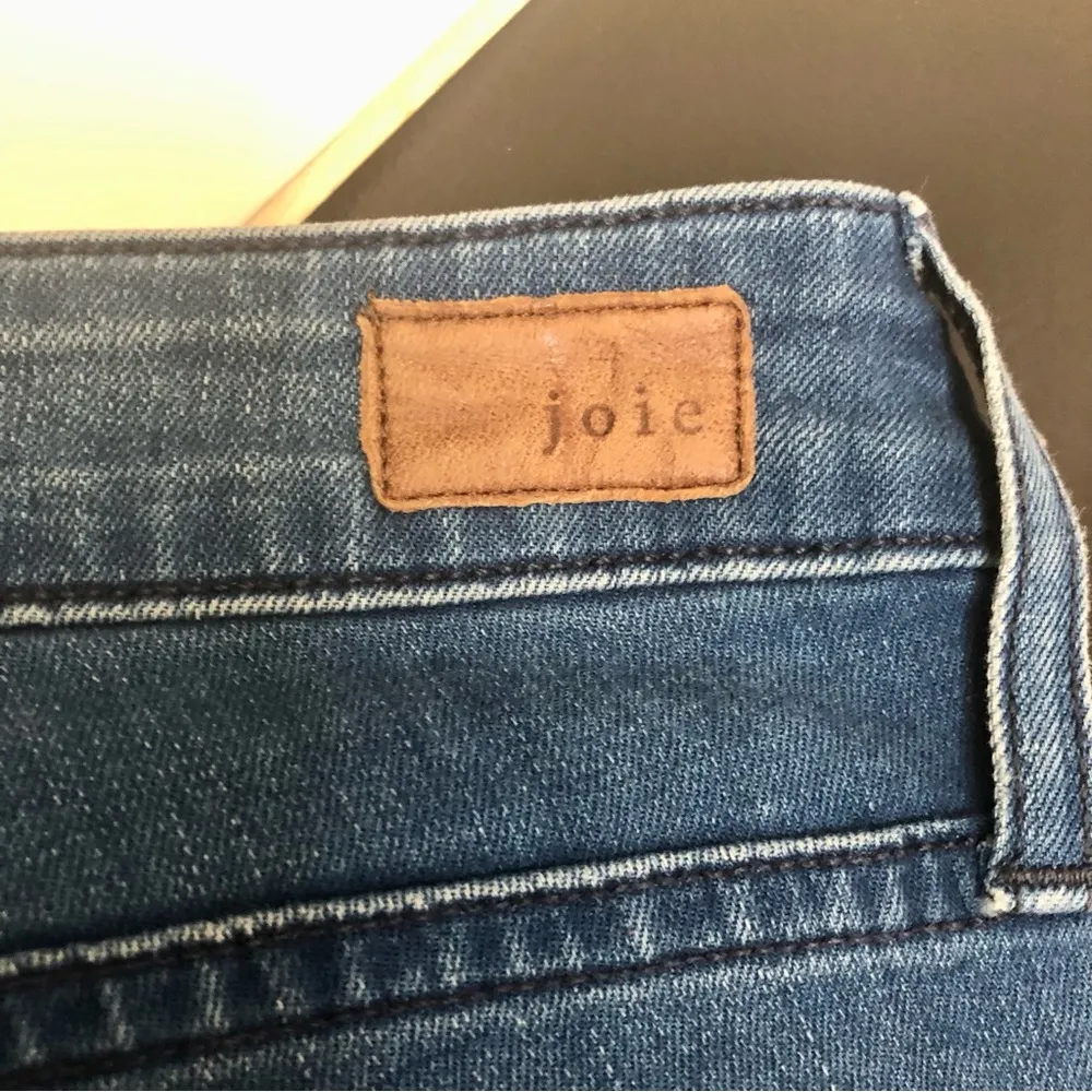 Joie Mid Rise Bootleg Skinny Jeans Medium Wash Blue Jeans Classic Denim Size 28 - Image 9