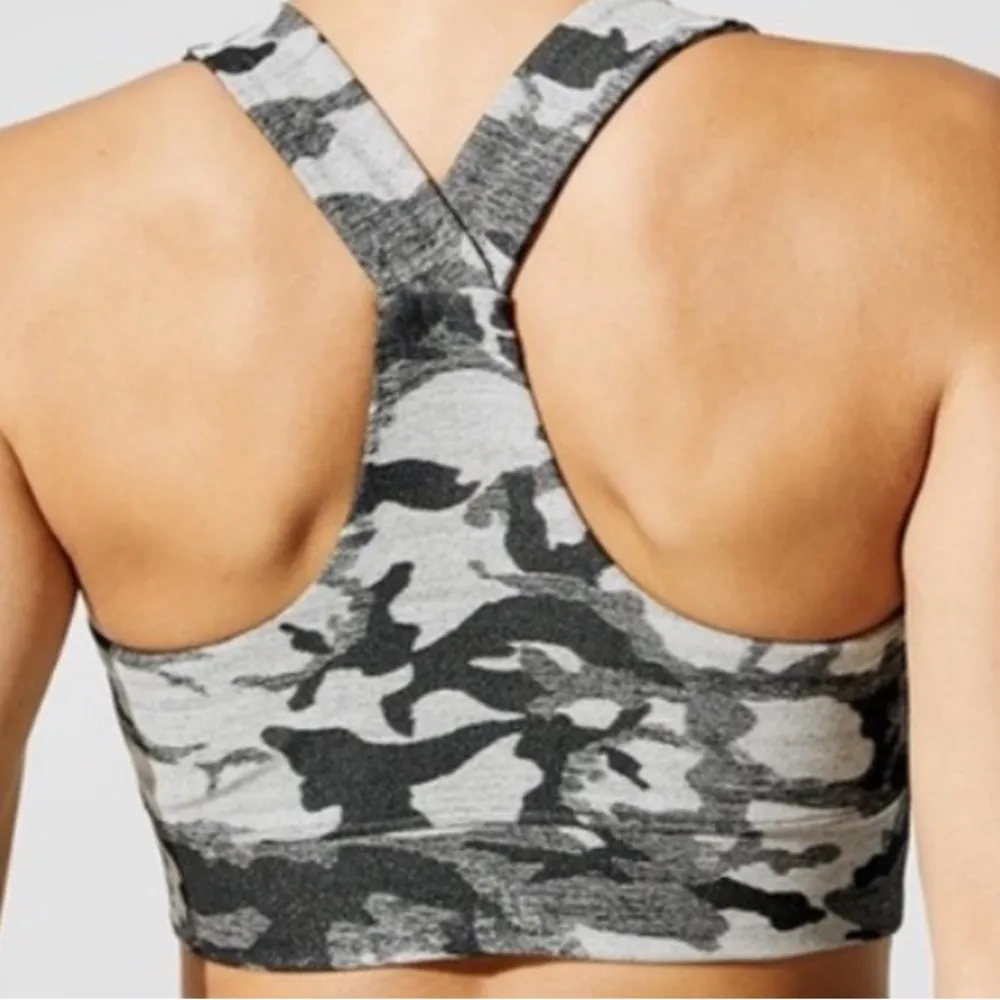 CARBON38 Black Camo Shimmer Sports Bra Size XS - Image 2
