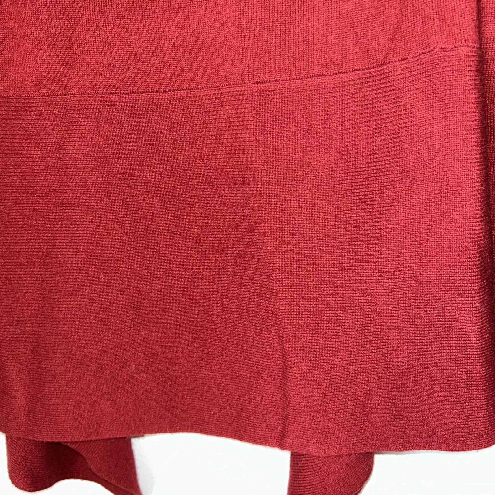 Black Label Chicos 100% Cashmere Drape Cardigan‎ With Rhinestones XS - Image 6