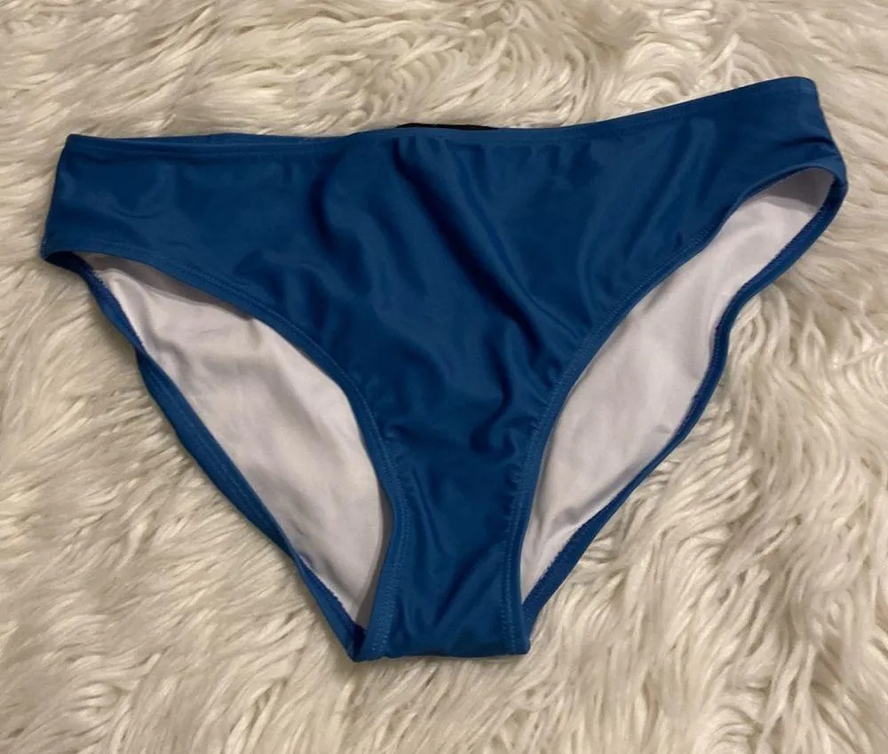 Suzanne Betro Swim bottom size L BNWOT color blue see photos - Image 7