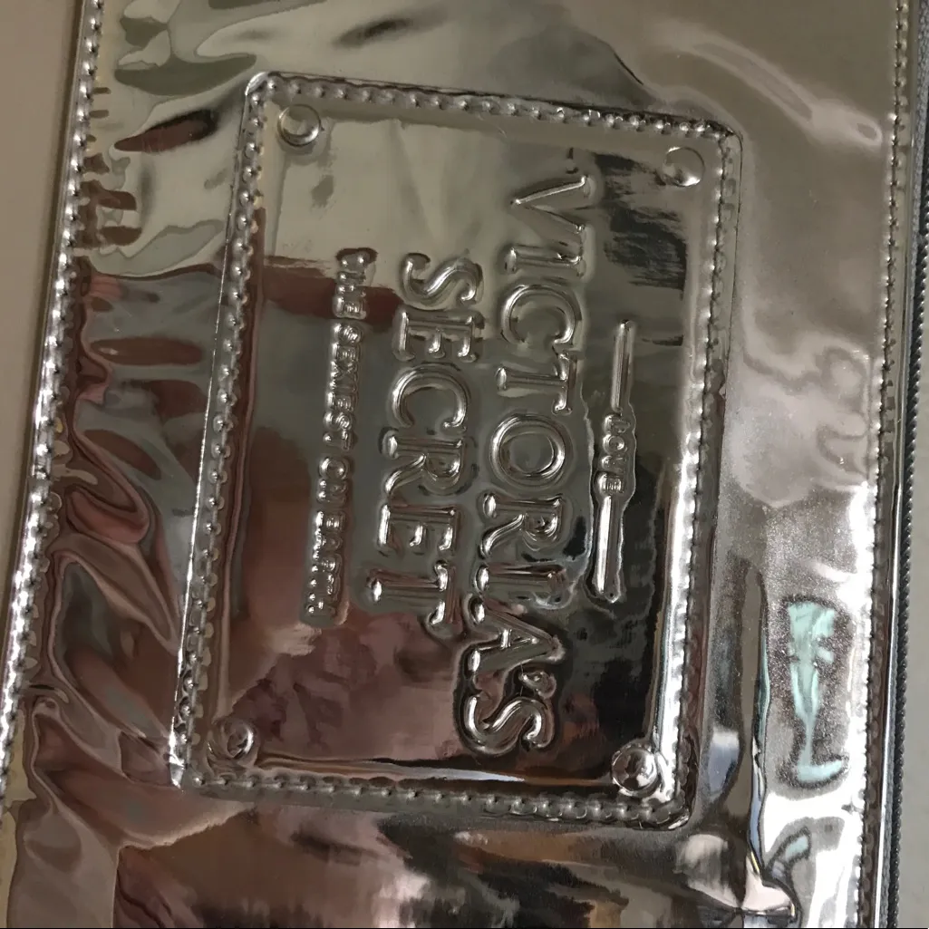 Victoria’s Secret Shiny Silver Wristlet - Image 2