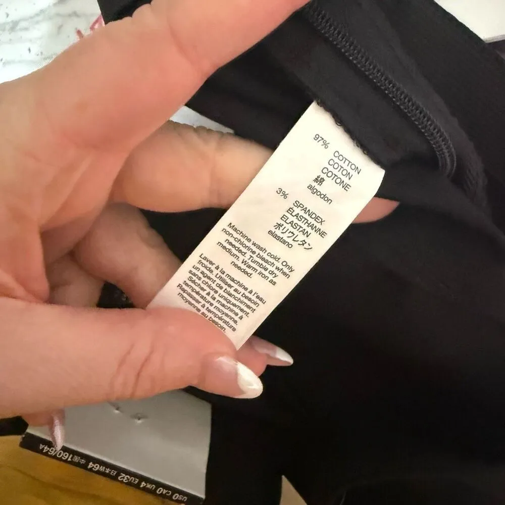 Gap Women’s 0 Black Pull on Mini Skirt New Career Office Core - Image 6