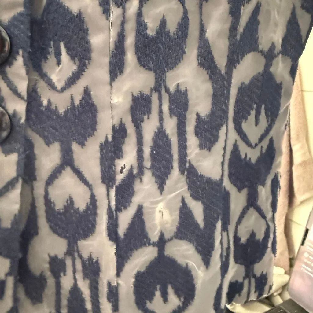 Coldwater Creek Women’s 4P Blue Jacket - Image 7