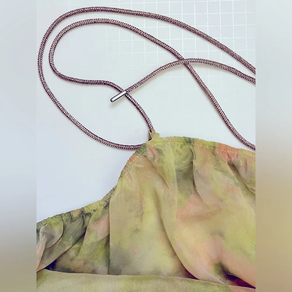 NWT Miss Los Angeles Sastra Halter Mini Dress, size S - Image 8