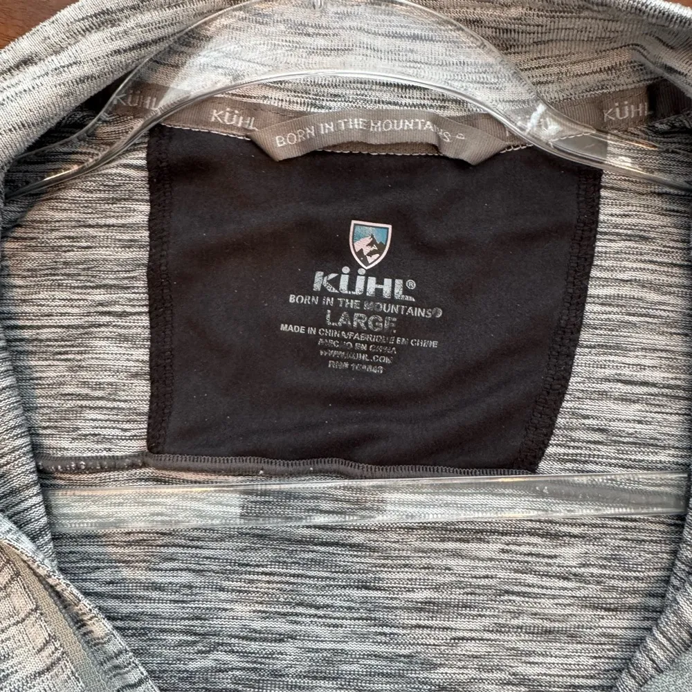 Kuhl Quarter Zip Lightweight Pullover Size Large - Image 6
