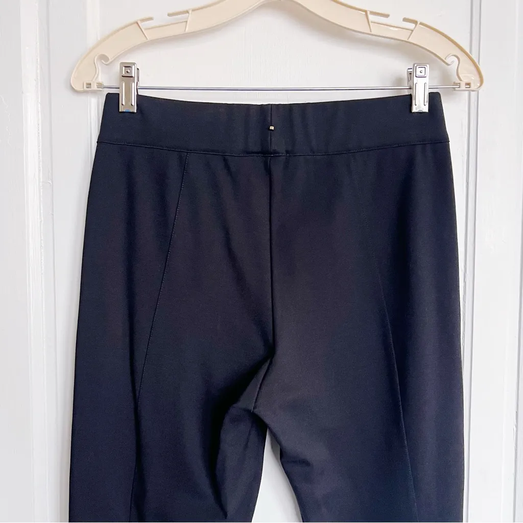 CUYANA • Ponte Legging Pant cropped ankle slim pull-on elastic waist black - Image 9