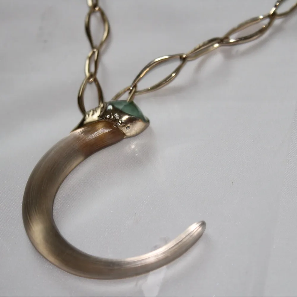 Alexis Bittar Embellished Tusk Necklace - Image 3