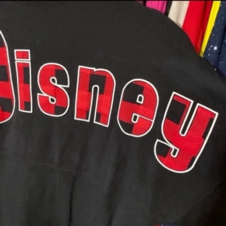 Disney parks Buffalo plaid Christmas spirit jersey Xs - Image 8