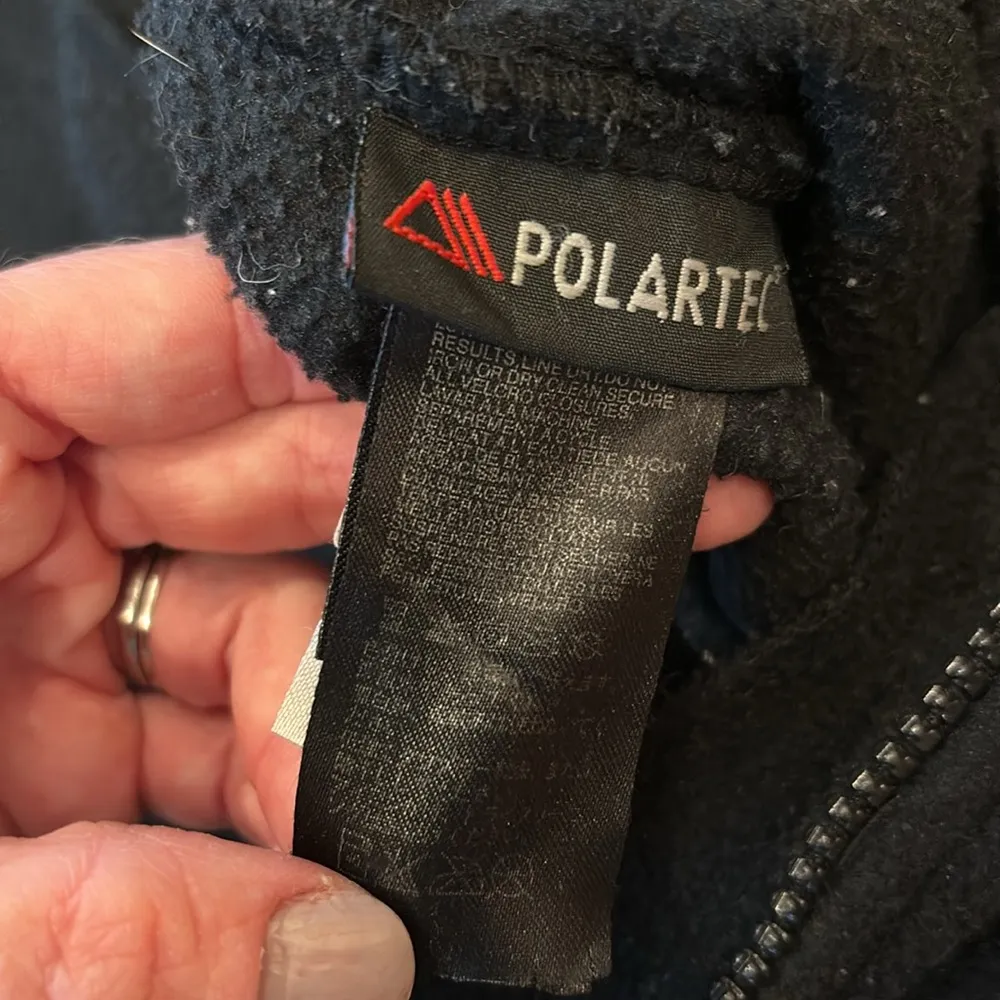 The North Face Women’s Jacket Full Zip Black Fleece Size Small - Image 7