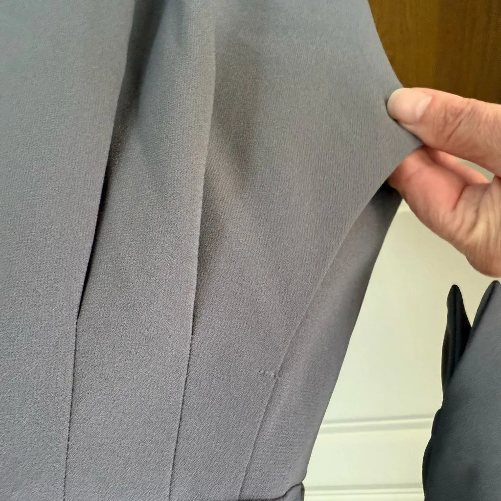 MM LaFleur The Mei Dress Monsoon Grey $240 4 - Image 5