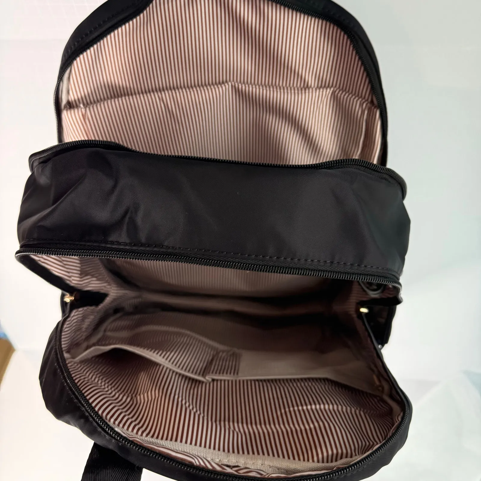 LOVEVOOK Nylon Laptop Backpack 15.6” USB Charging Port + Dust Bag New with tags Black - Image 5