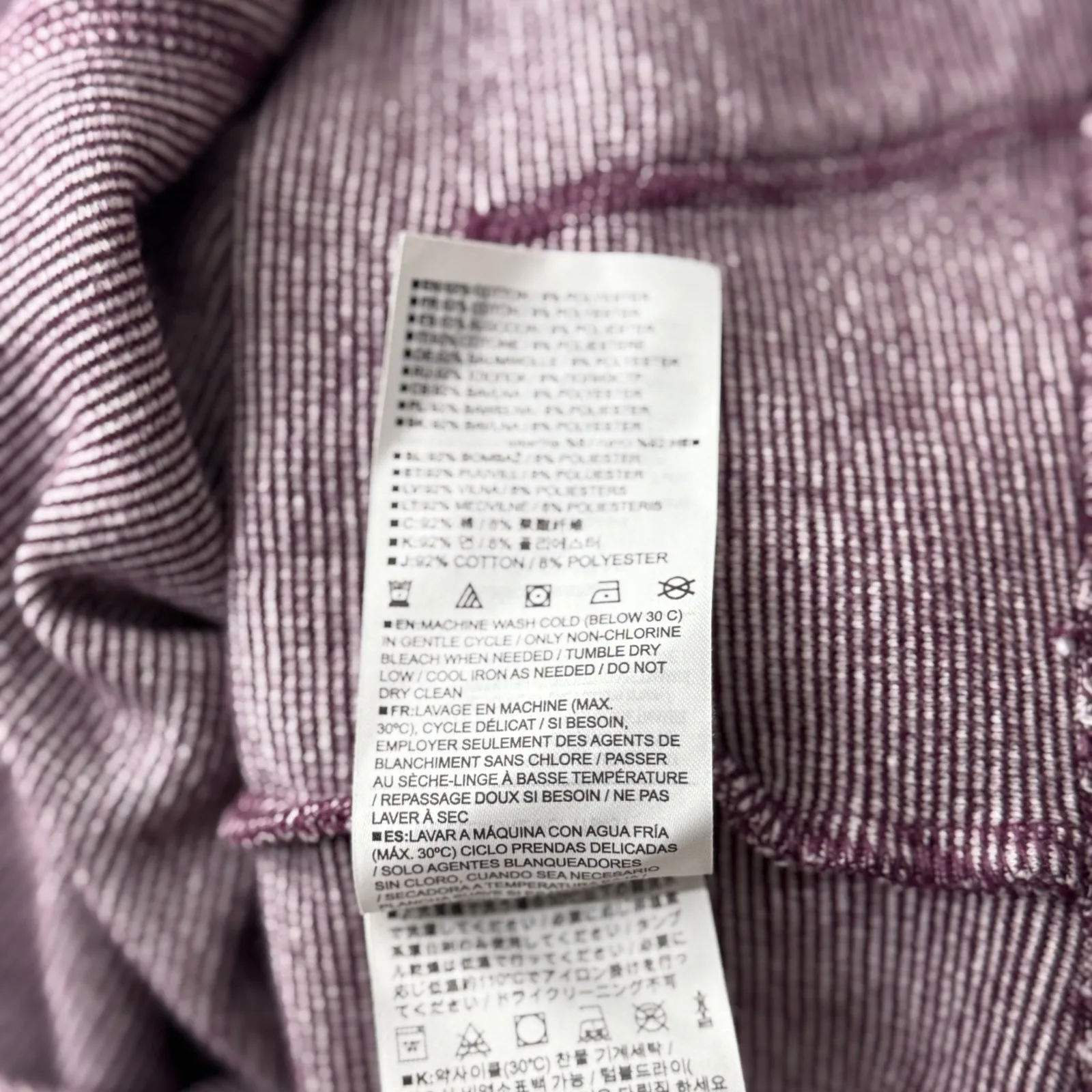 Burton Cowl Neck Sweatshirt Womens L Purple Long Sleeve Pullover Casual Outdoors - Image 7