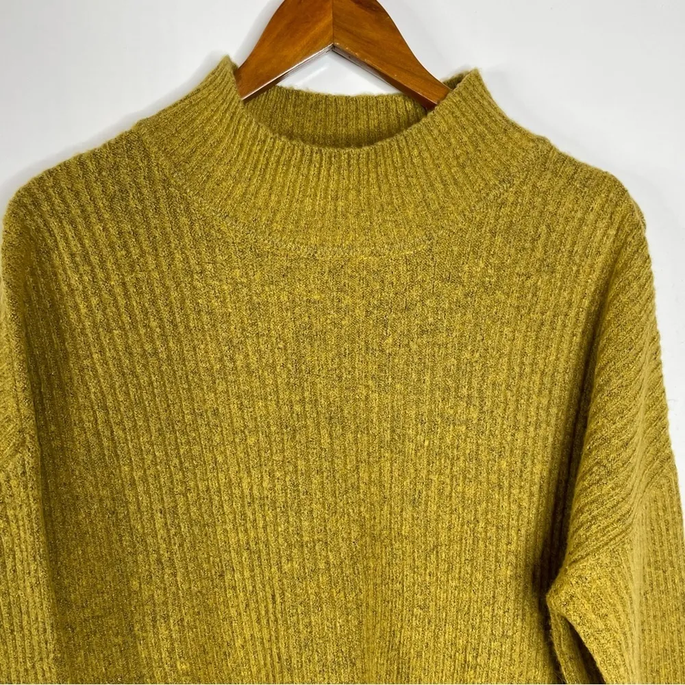 John Paul Richard Mock Neck Sweater with Tie Front Medium - Image 4