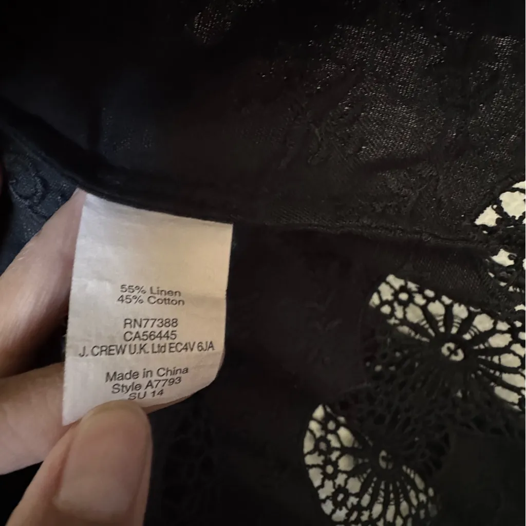 J.Crew Elegant Black Dress - Image 6