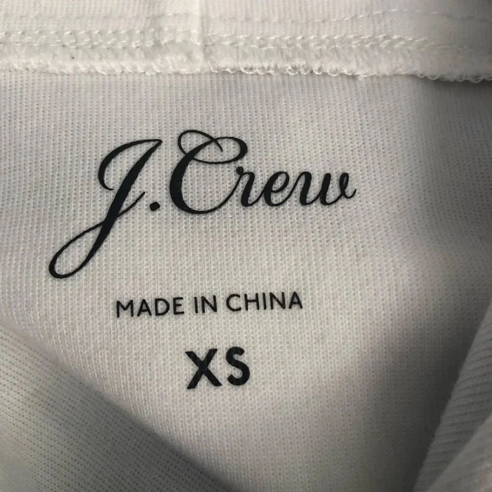 J.Crew  Solid Anorak in White‎ and Silver Metallic - Image 8