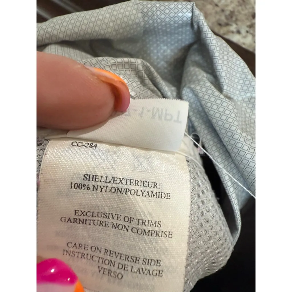 Women's Marmot Rain Jacket Blue/Gray Size S - Image 6