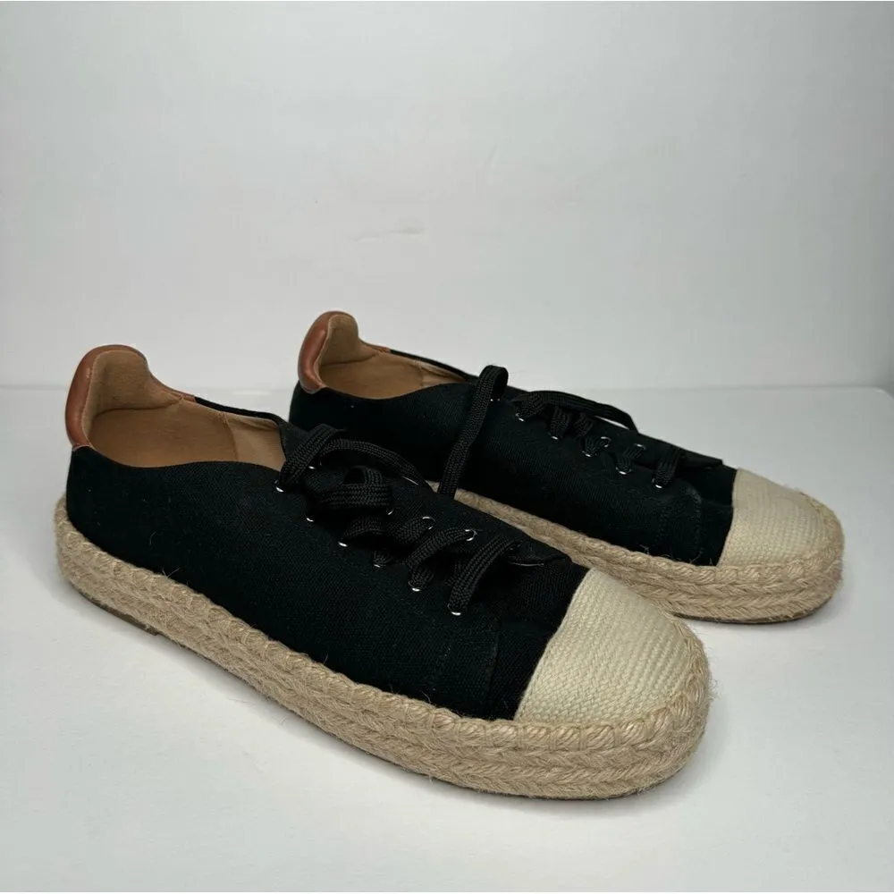 Linea Paolo Silva Espadrille Sneaker size 11 Black - Image 2