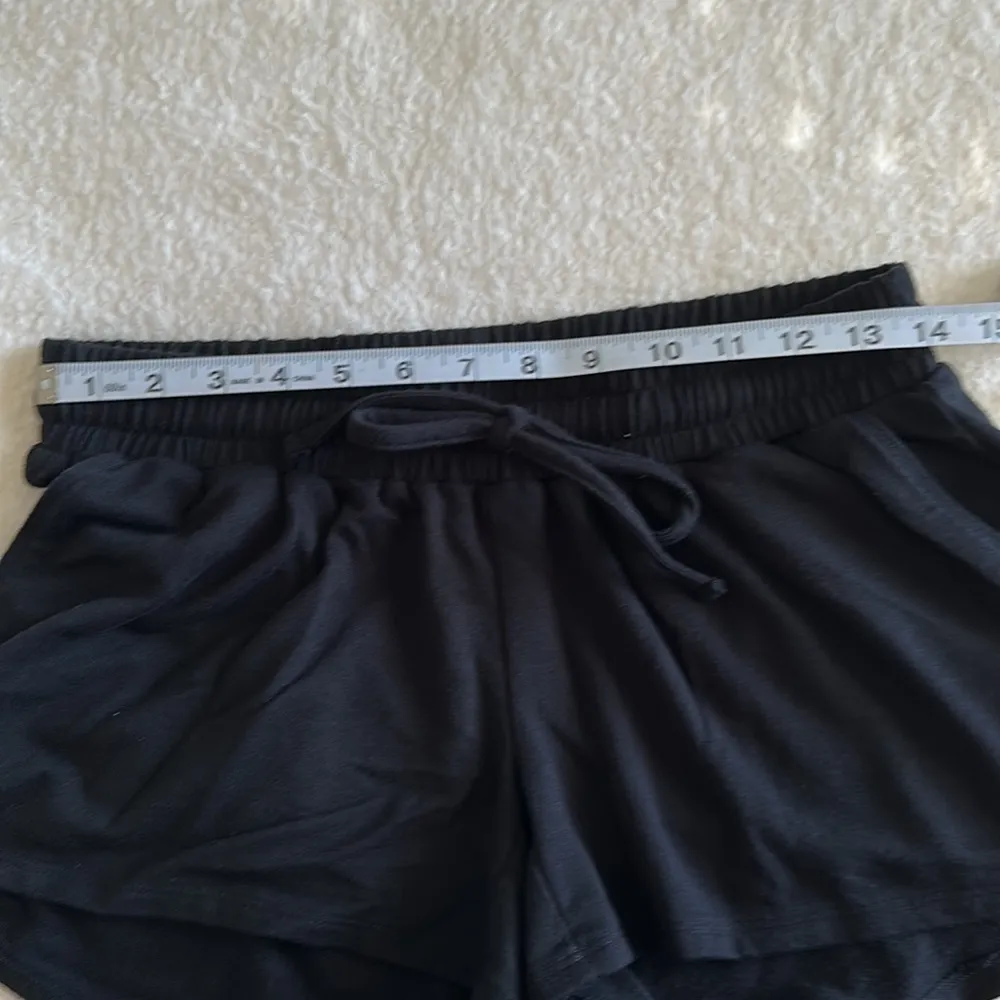 A:glow Maternity Under Belly Lounge Shorts Black Size Small - Image 7