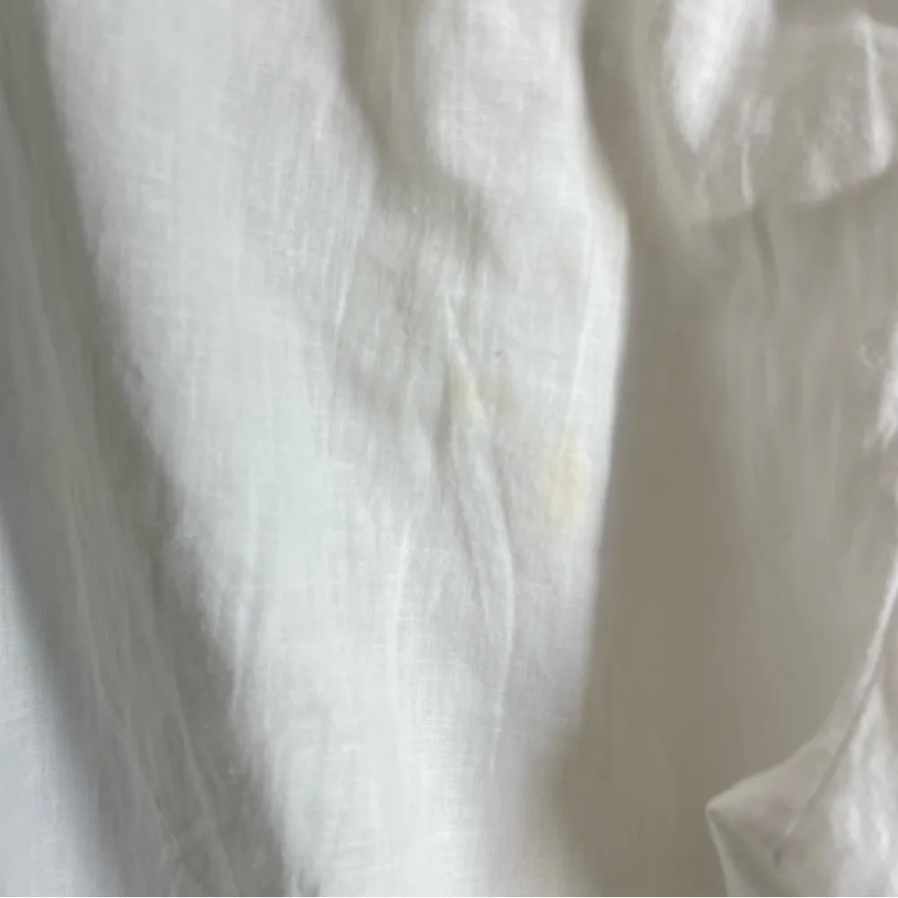 Soft Surroundings Linen Blend Pants White size XL - Image 10