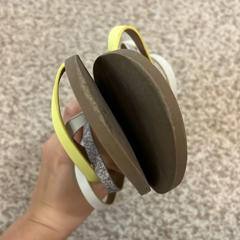 a new day Strappy Colorful Animal Print Sandals - Size 9 - Image 3