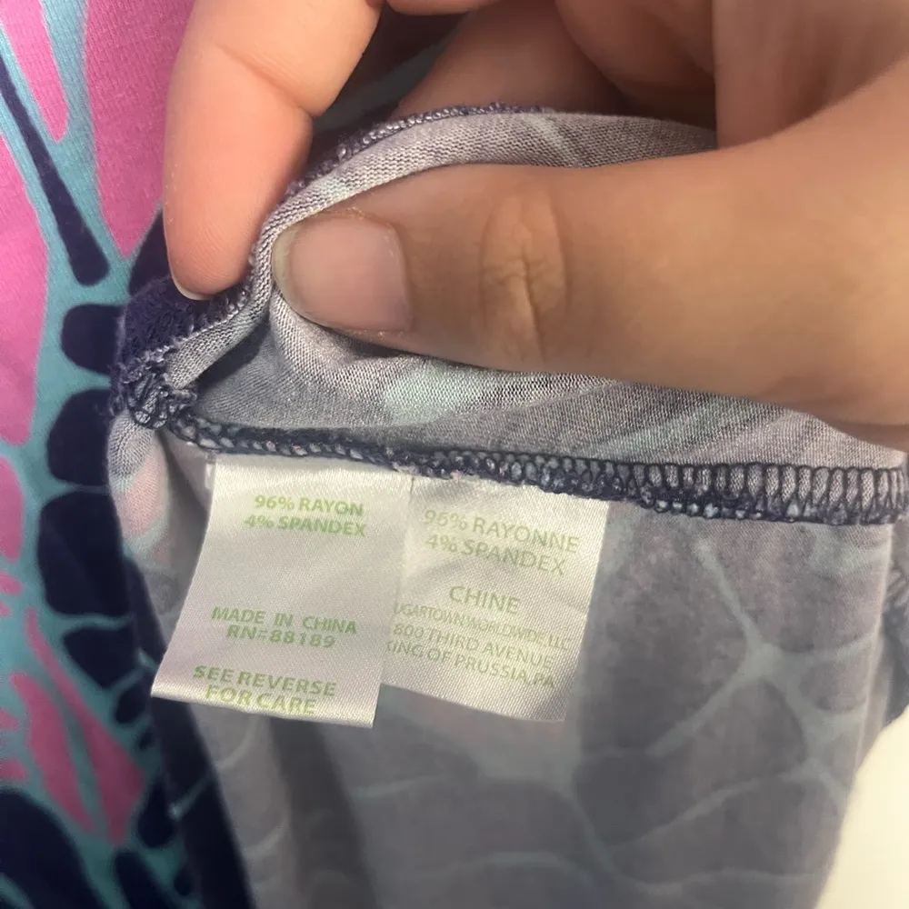 Lilly Pulitzer Under The Palms Marnie Maxi Skirt Size XL Beach Preppy Stretch - Image 5