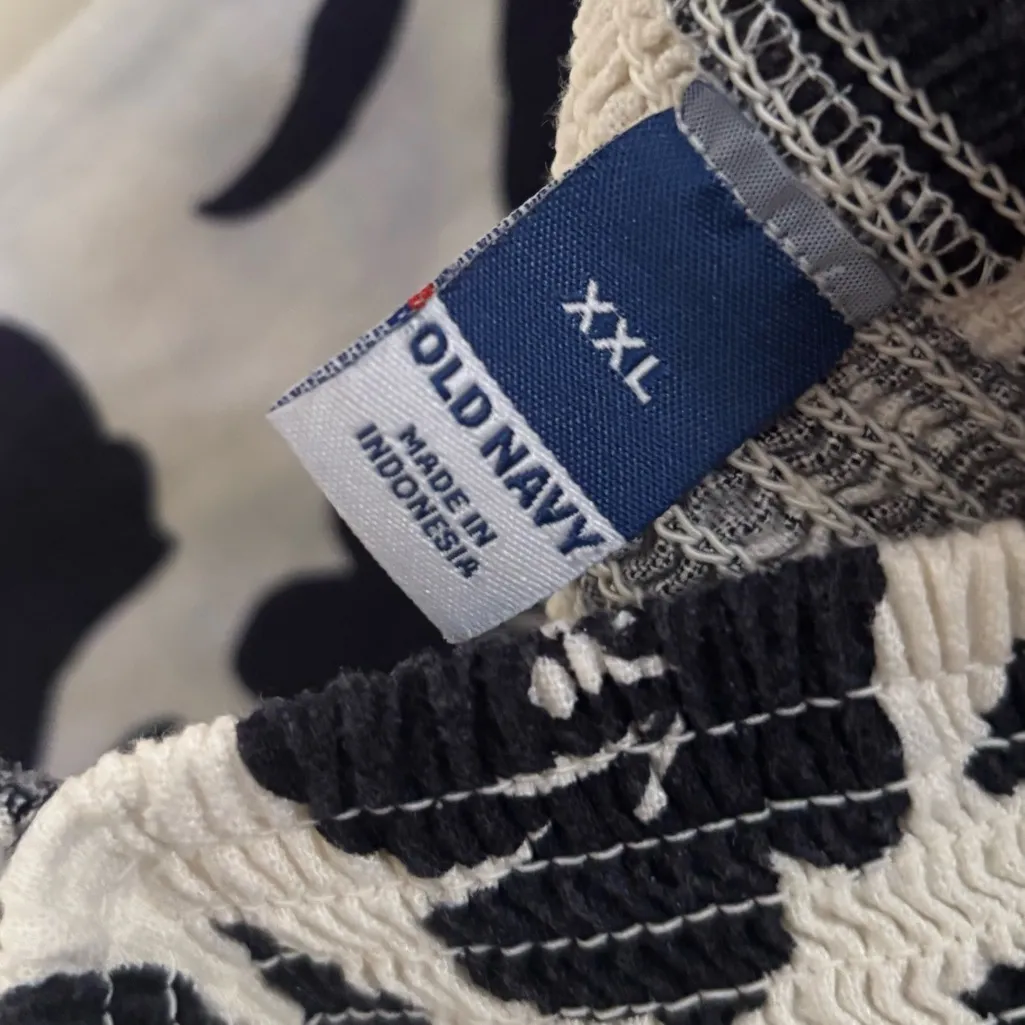 💥 Old Navy Linen Floral Mini Dress - Image 5