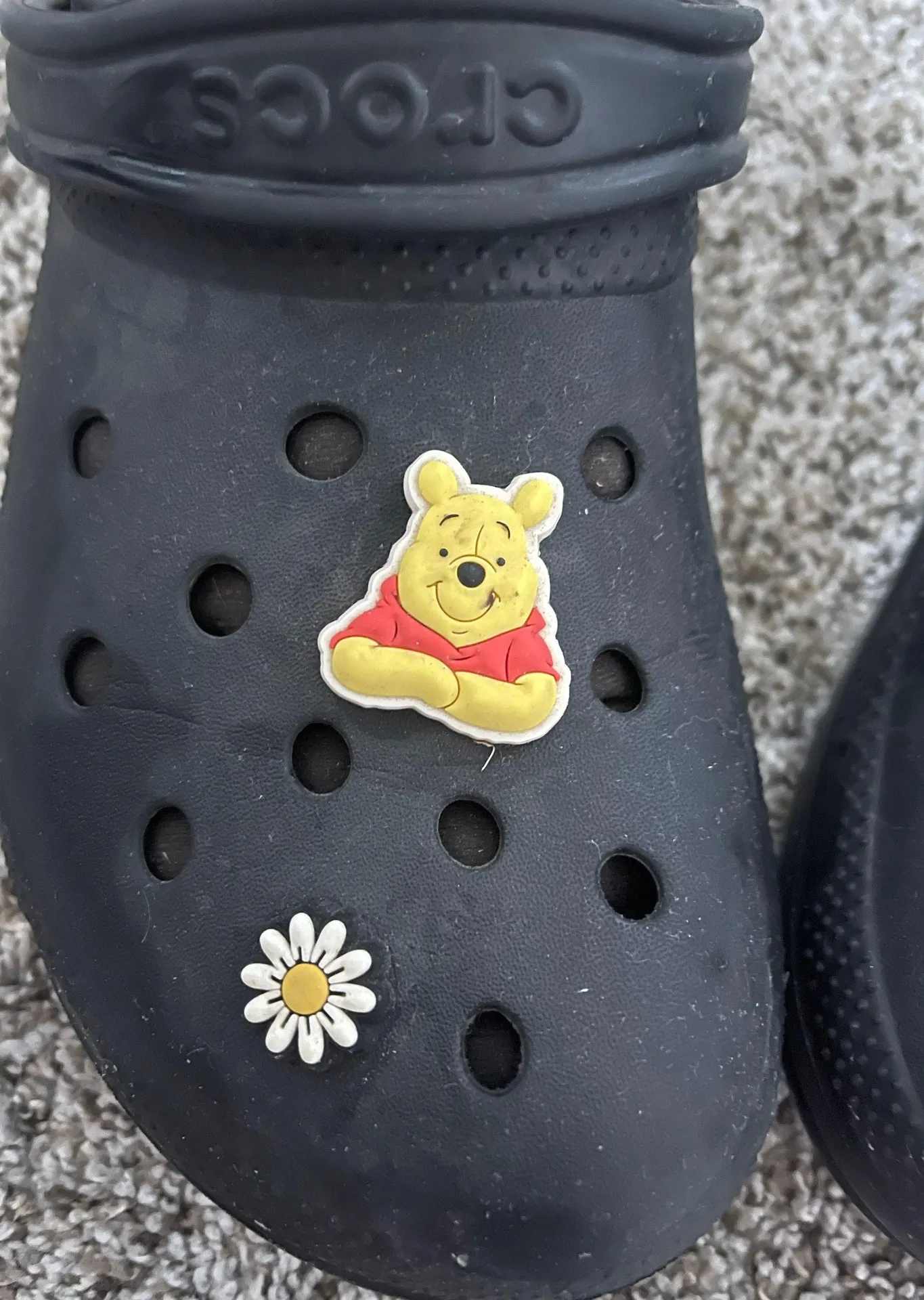 Crocs Black Fuzzy - Image 4