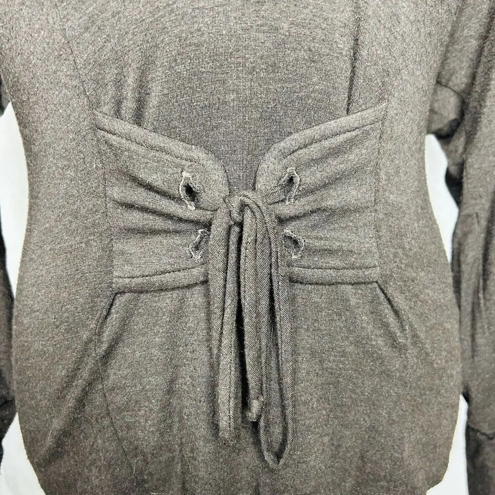 Shin Choi Women's Brown Cowl Neck Long - Image 4