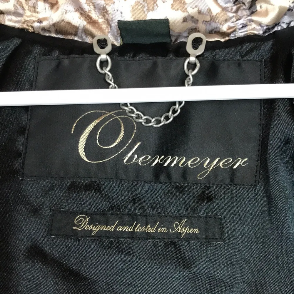 Obermeyer Women’s Leighton Metallic Patterned Zip-Up Hooded Snow Winter Jacket - Image 14