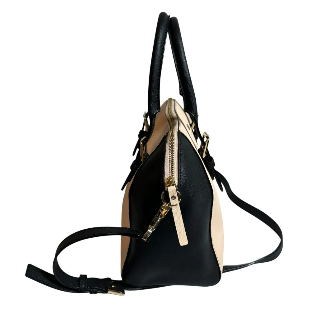 Kate Spade Cove Street Colorblock Pippa Crossbody in Soft Resetta Pink Black - Image 6