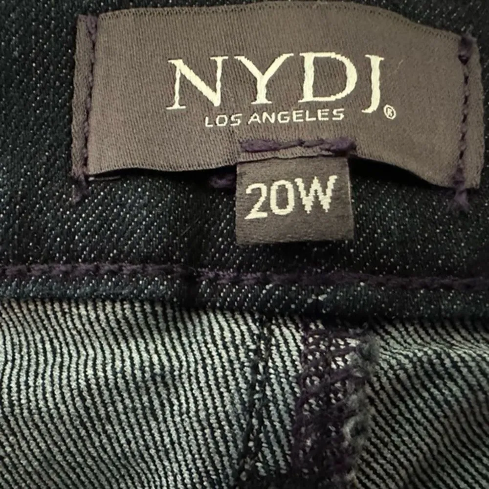 NYDJ Marilyn Straight Capri Jeans in Cool‎ Embrace - Rhapsody Size 20 - Image 9