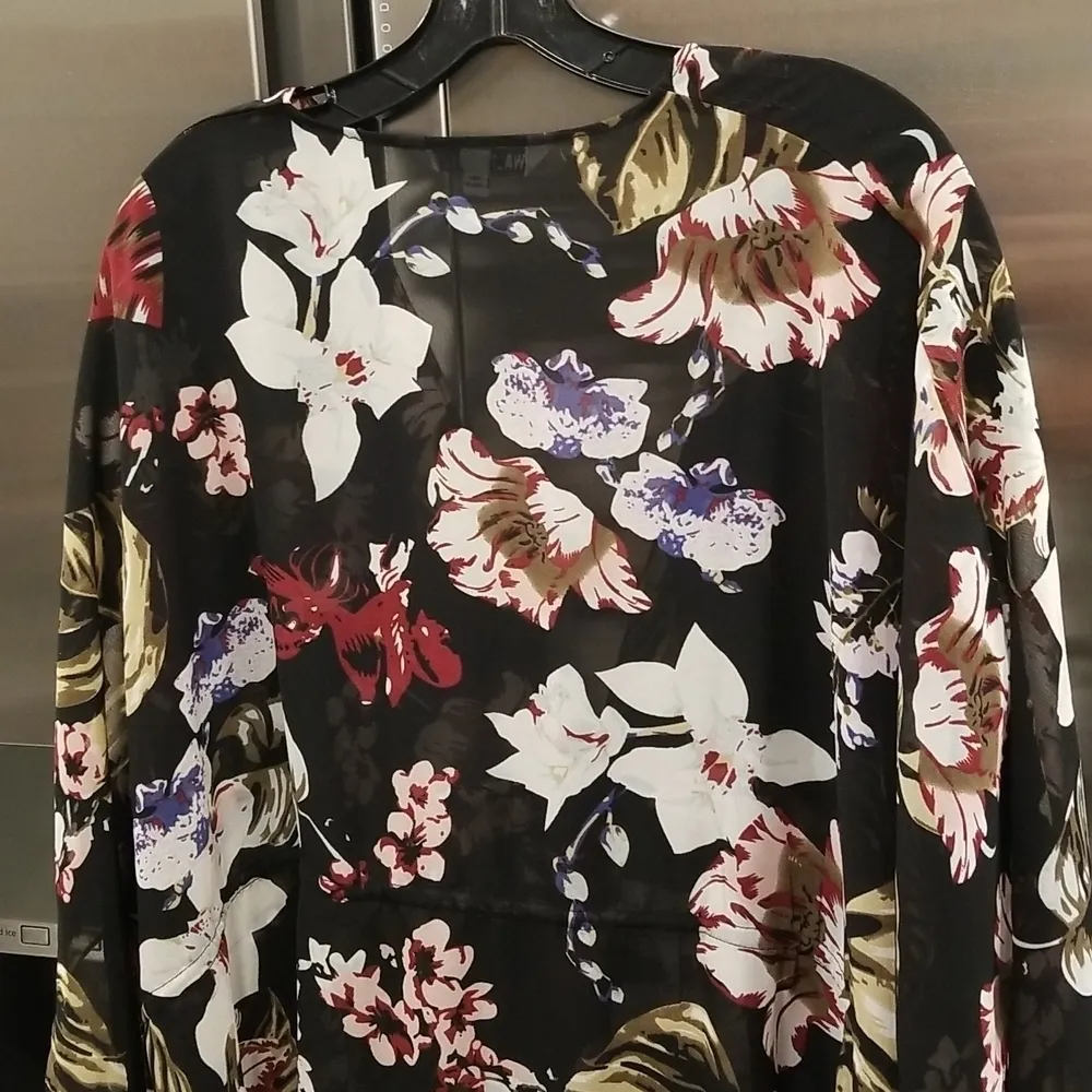 💕WALTER BAKER💕 Tulum Caftan ~ Tropical Floral Print One Size - Image 13