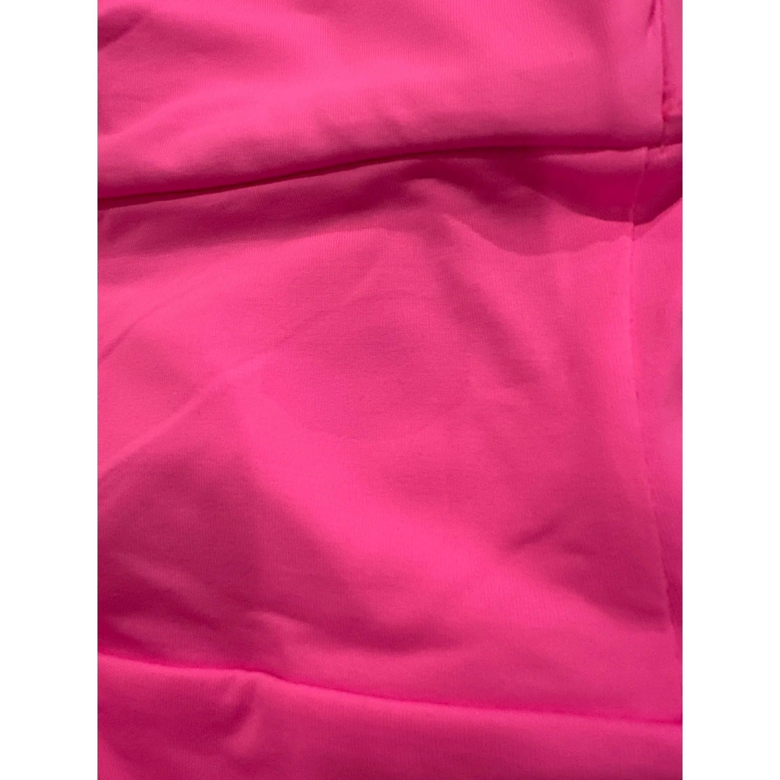 Soluna Swim Standard Buckle Up One Piece Bandeau Swimsuit Size XL Pink - Image 11