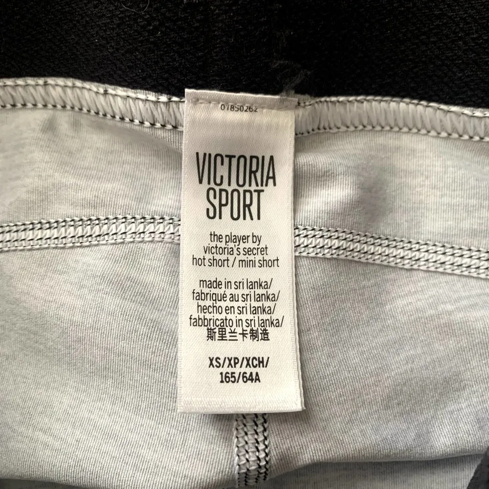 VSX Victoria's Secret Sport black heather hot pant shorts size XS - Image 4