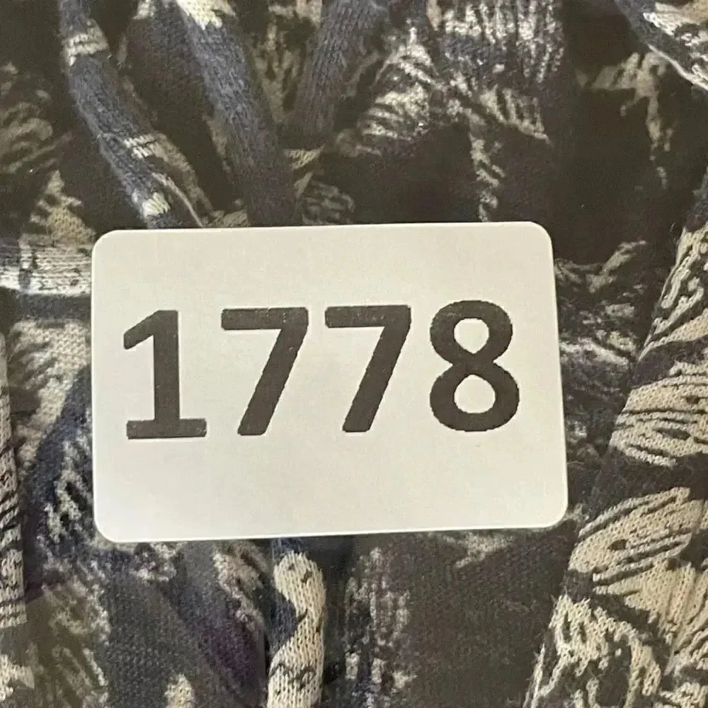 Lucky Brand Navy White Sleeveless Lace Mix Top Tie at Neck Soft SZ M # 1778 - Image 11