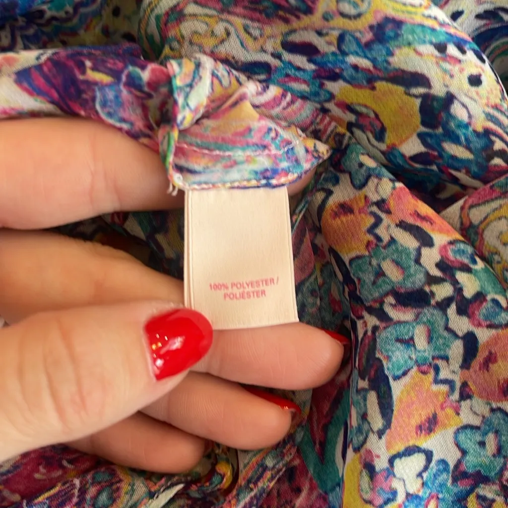 Victoria’s Secret Sheer Boho Kimono Swim Cover Up - Image 4