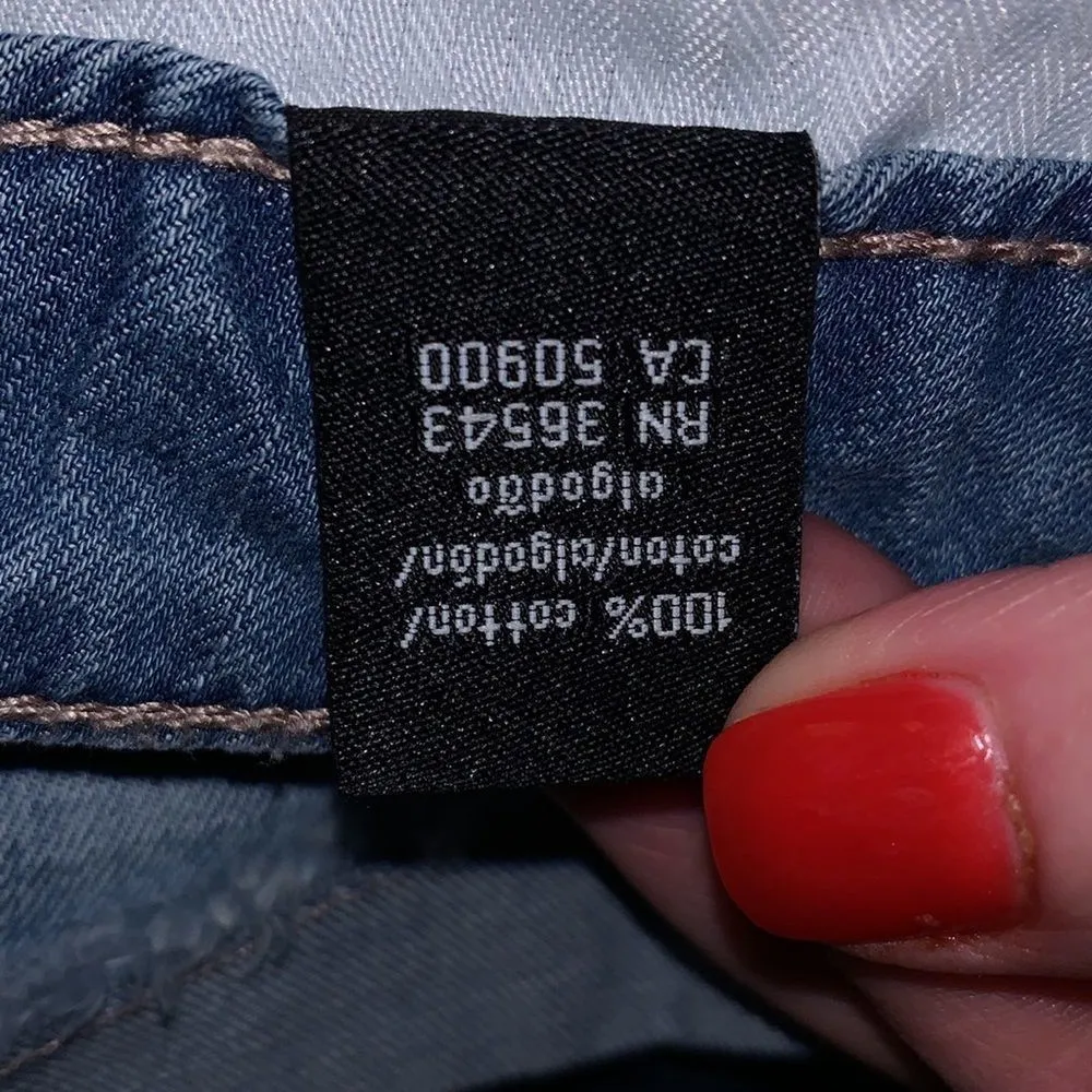 CALVIN KLEIN JEANS blue jeans shorts 4‎ - Image 3