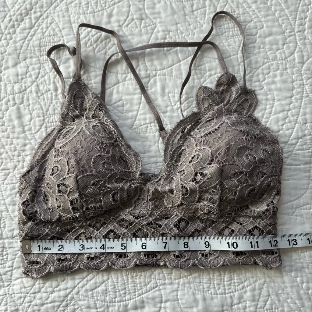 ANEMONE PULLOVER LACE BRALETTE FT0918 MAUVE - Image 2