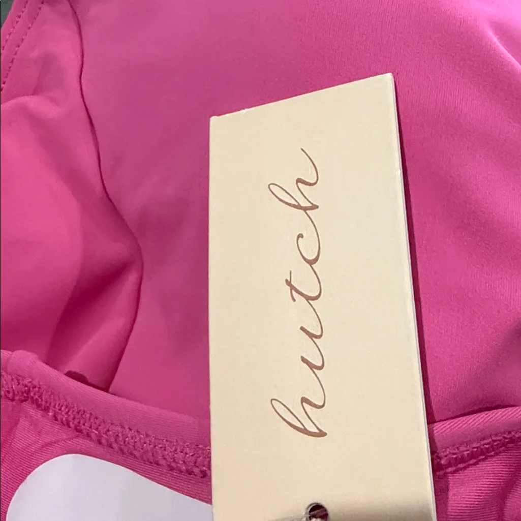 NWT Anthropologie X Hutch Dita Bow One Piece Swimsuit Size X- Small Pink - Image 11