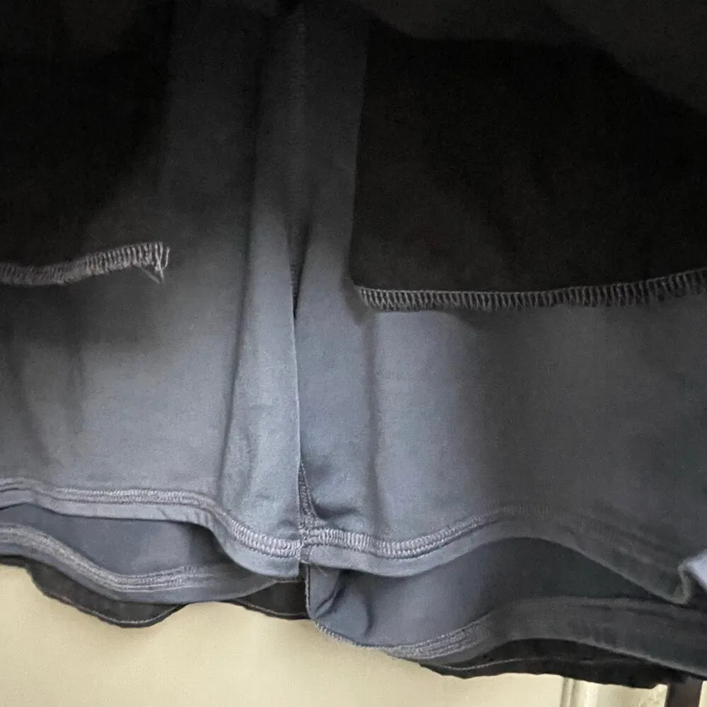 Spyder Active Skirt Size XL Pockets Attached Shorts Black Pull On - Image 3