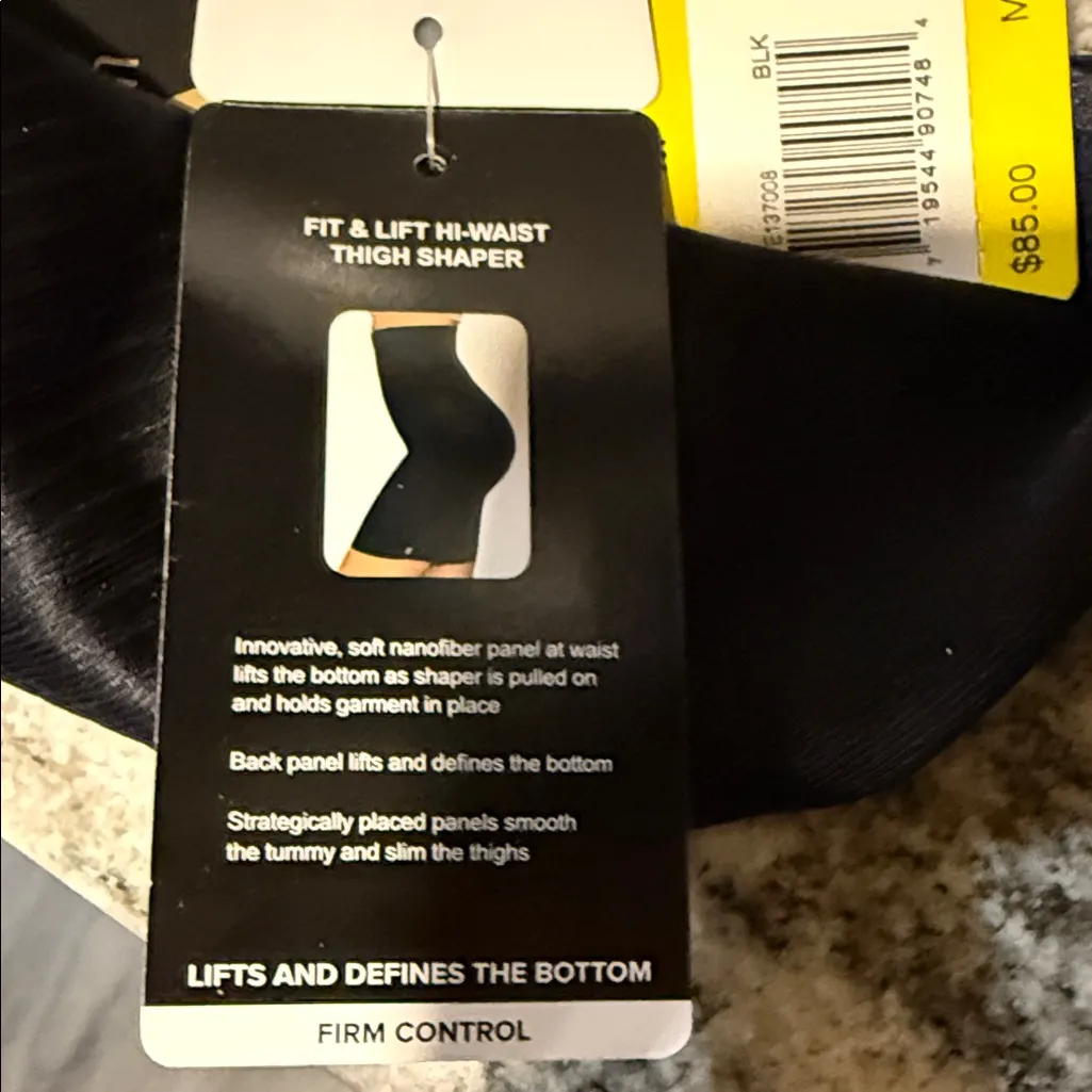 NWT Wacoal Reshape “fit & lift hi waist thigh shaper” size M. Retails $85. - Image 3