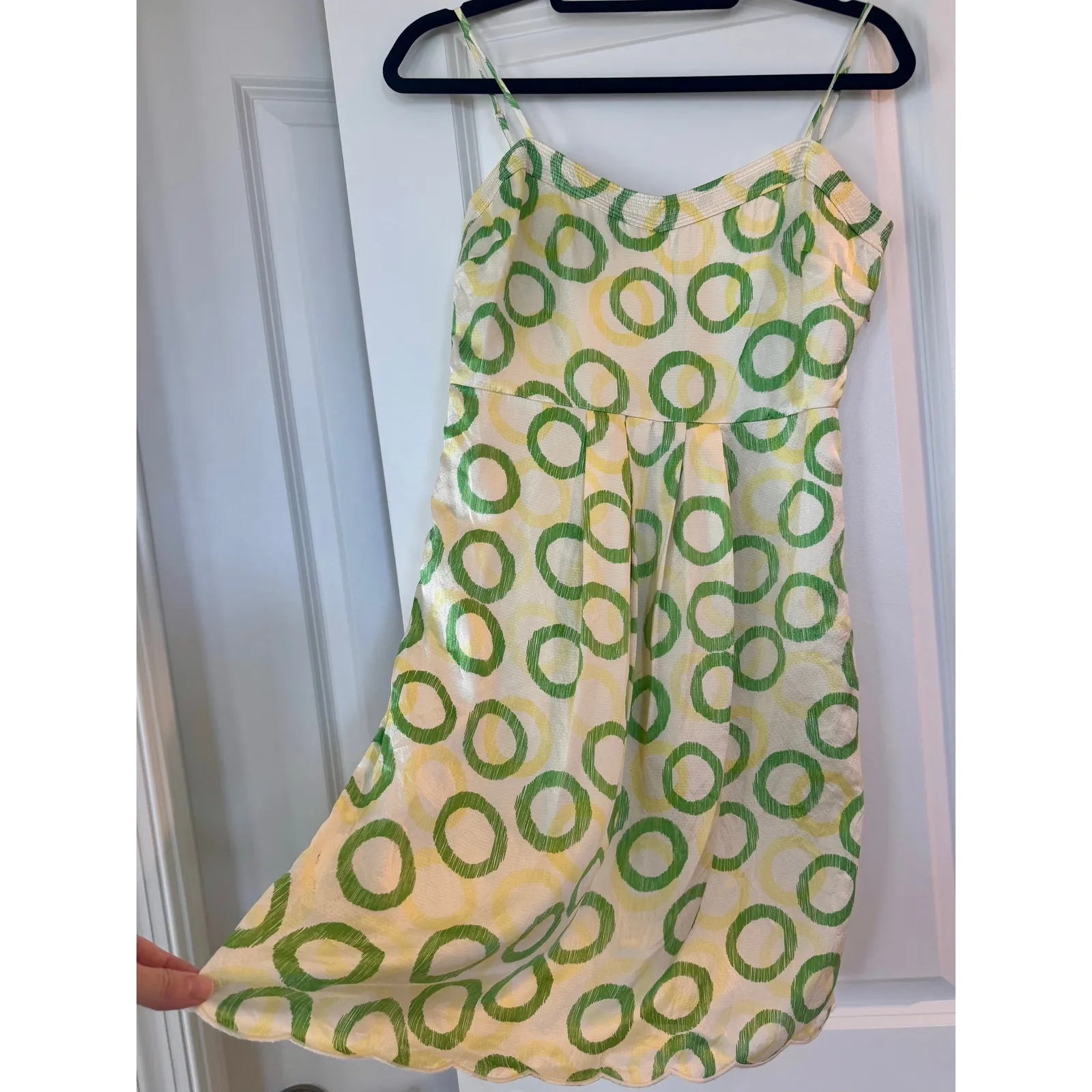 VTG Juicy Couture 100% Silk Babydoll Dress Fairy Festival Boho Sz 4 NO Belt - Image 4