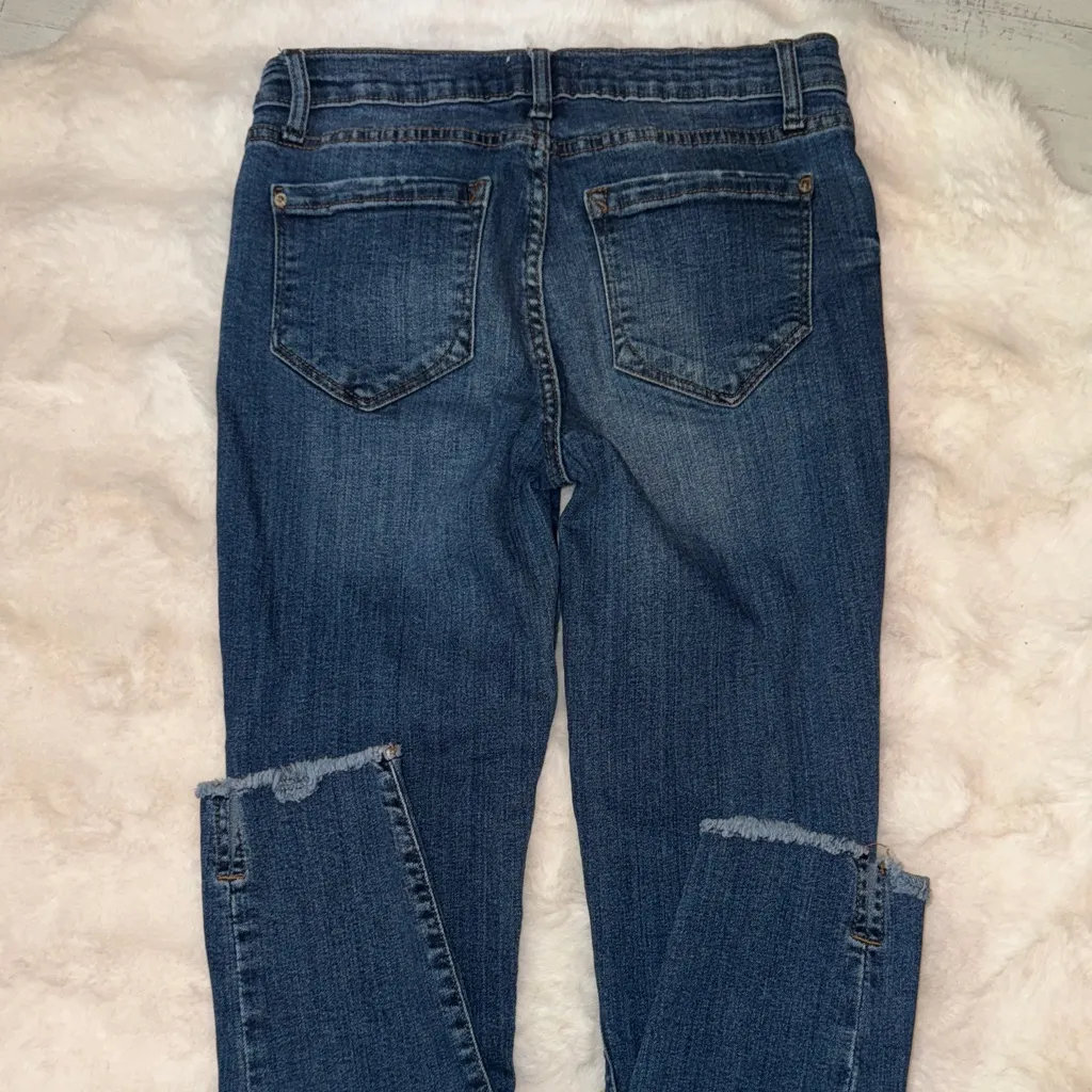 Kensie Indigo Skinny Jeans - Image 7