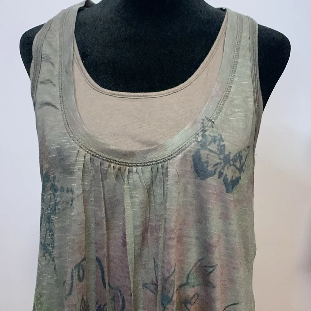 MONORENO TAUPE DRESS WITH POCKETS SIZE SMALL - Image 2