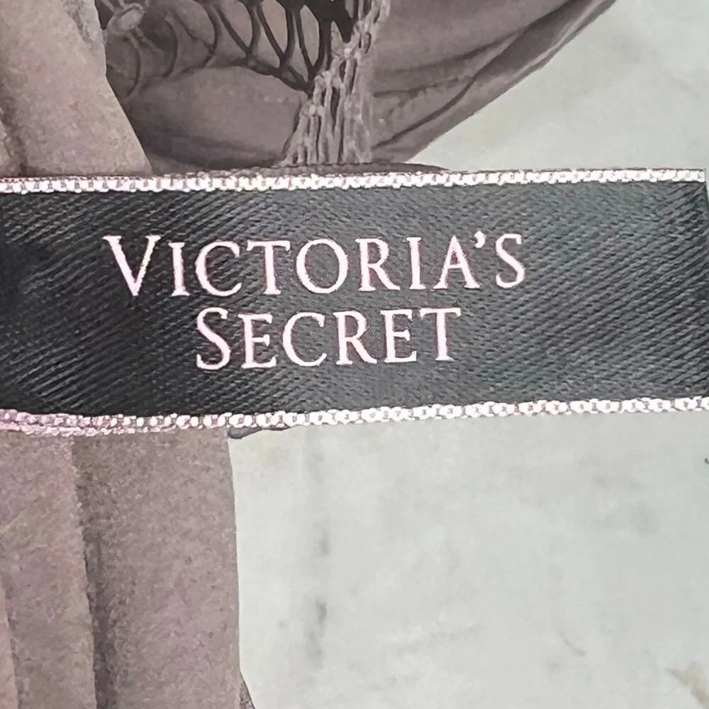 Victorias Secret Very Sexy Plunge Bra 34D Brown Racerback Push Up Padded Strappy - Image 8