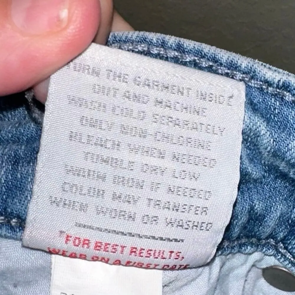 Torrid Boyfriend Distressed Lightwash Denim Jeans - Image 6