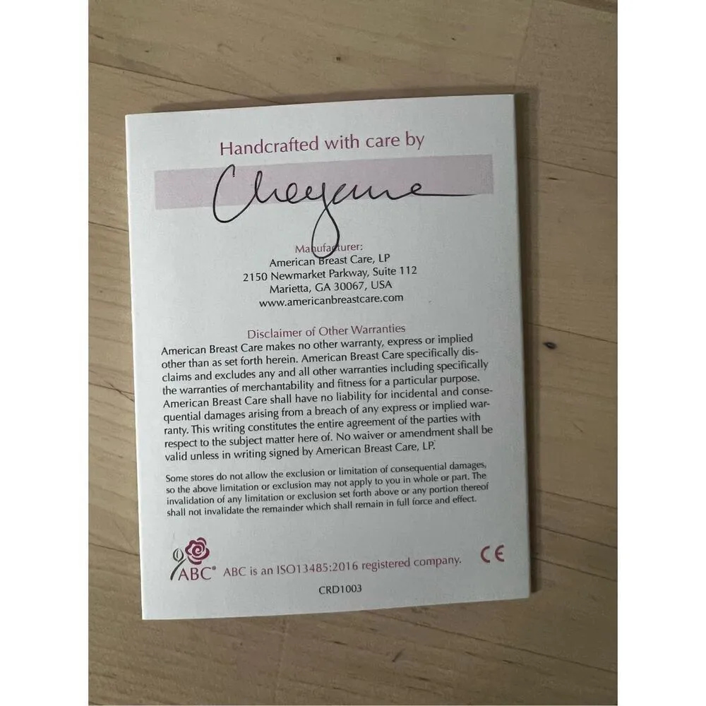 ABC Mastectomy Breast Prosthesis 1131 Size L Blush Shapers - Image 9