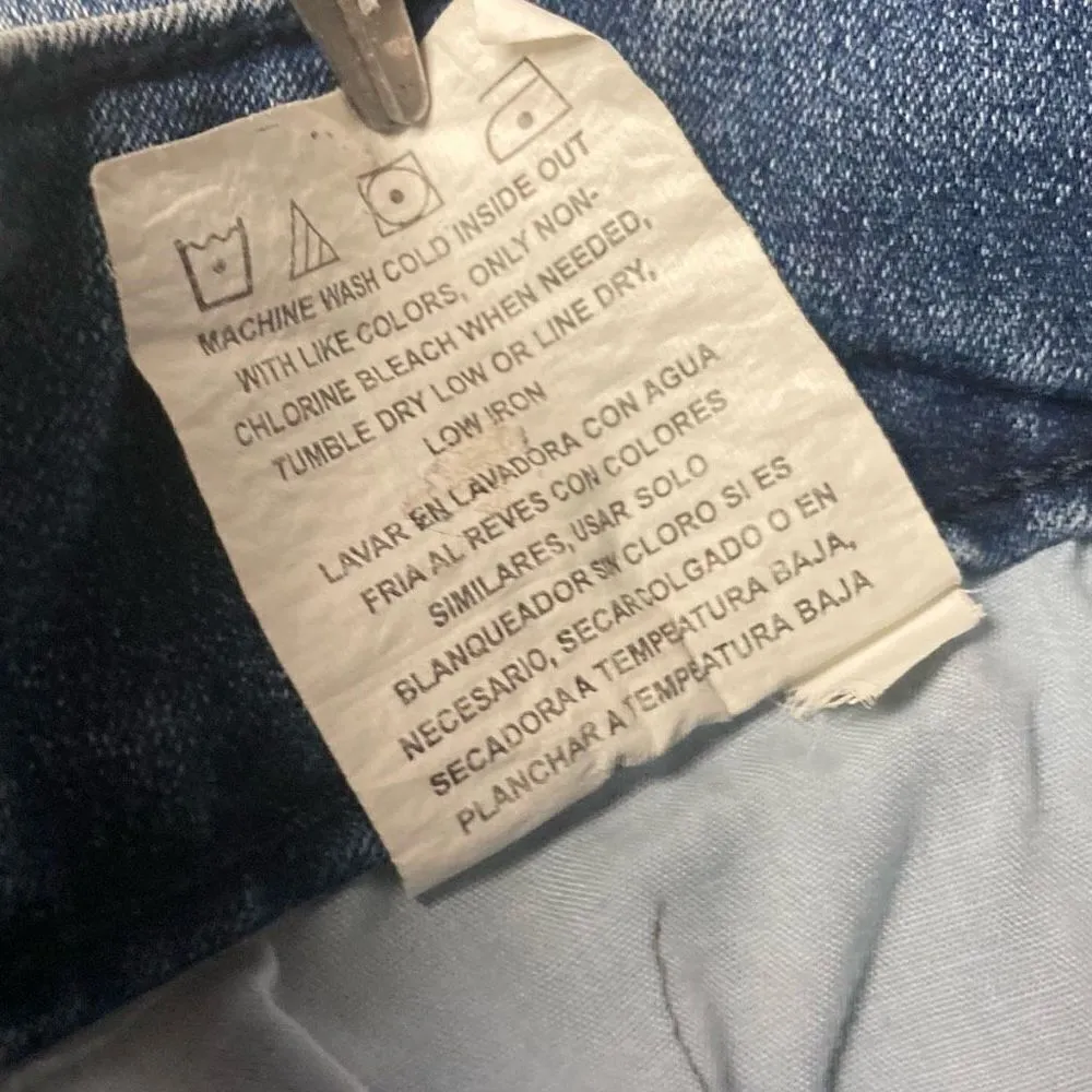 RIDERS By Lee Women’s Mid Rise Slim Straight Size 16L Inseam 33.5 - Image 9